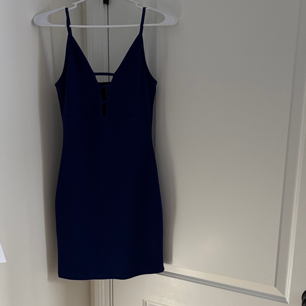 Forever 21 Deep Blue Mini Dress